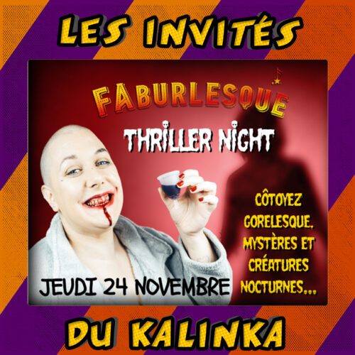 FAburlesque Thriller night